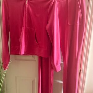 Juicy Couture Fuchsia Velour Set